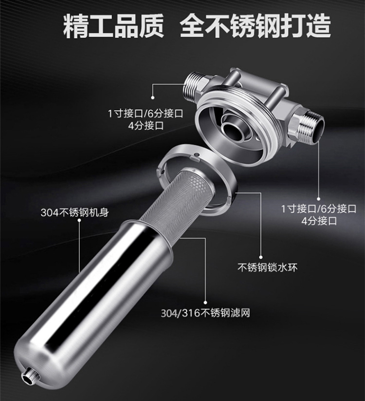 不銹鋼前置過(guò)濾器_http://molyshow.com_產(chǎn)品中心_第1張